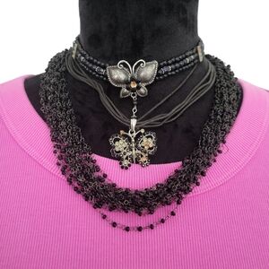 Bundle of 3 Y2K Choker Necklaces